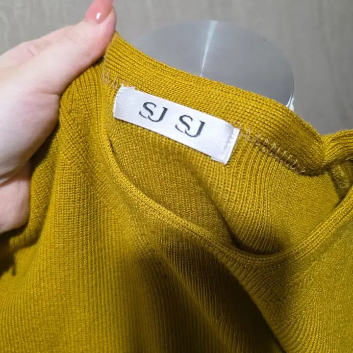[BUNJANG] Hansum SJ Wool Knit Sweater / 한섬 SJ SJ 울100% 여성니트 55~66