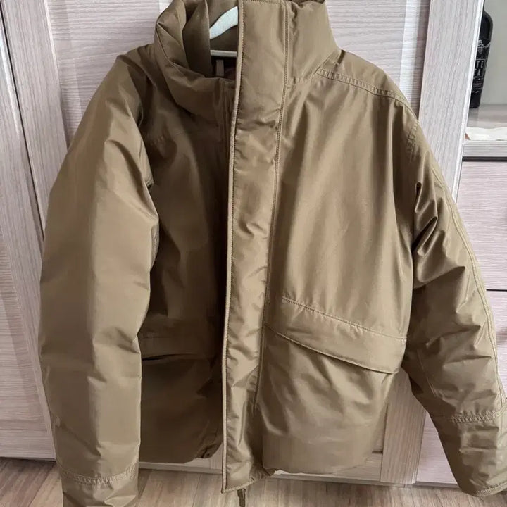 [SOLD OUT] 나나미카 숏다운자켓 베이지 m사이즈
