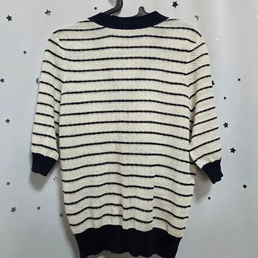 [BUNJANG] Karl Lagerfeld Striped Cardigan / 칼라거펠트 스트라이프 가디건 55