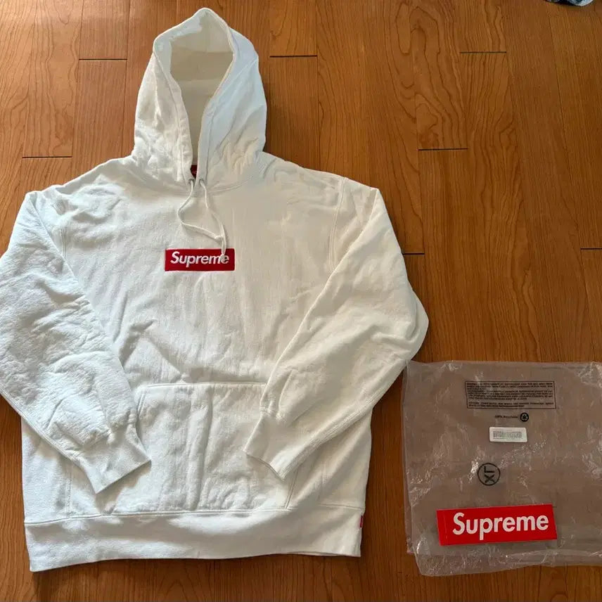 [BUNJANG] Supreme Box Logo Hoodie Sweatshirt / [판매] 슈프림 21FW 박스로고 후드 스웨트셔츠