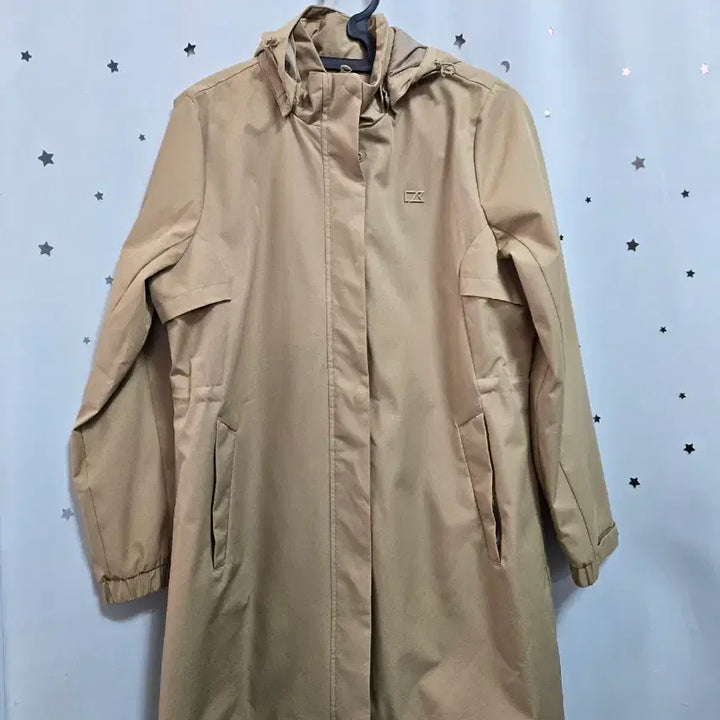 [BUNJANG] Cutter &amp; Buck Beige Hooded Coat (Size 95) / 커터앤벅 베이지 후드 코트 95