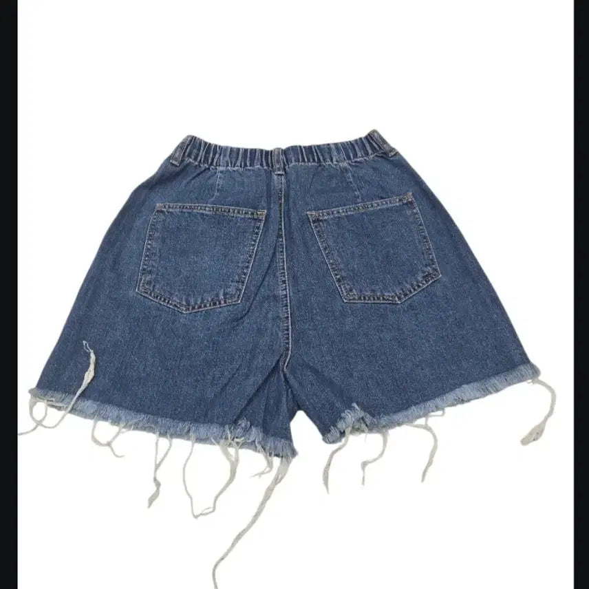 [BUNJANG] Cut Denim Hot Pants / 청반바지 컷팅 데님 핫팬츠 23  24