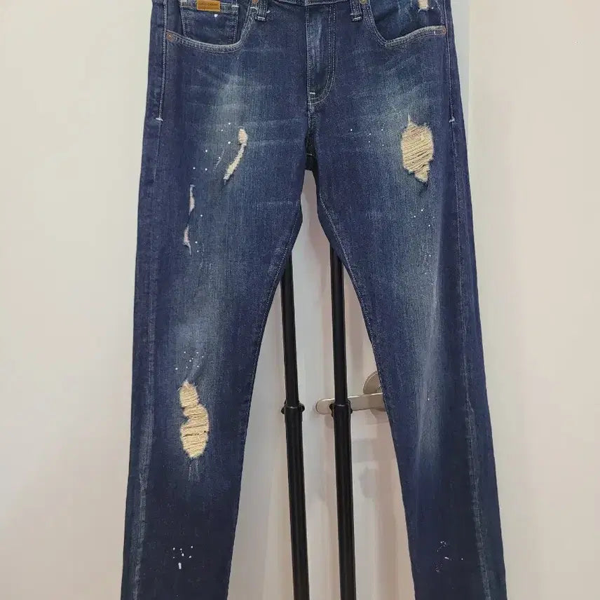 [BUNJANG] Armani Exchange J13 Slim Fit Denim Jeans / 아르마니 익스체인지 J13 데미지 데님진 슬림핏 30사이즈 새제품