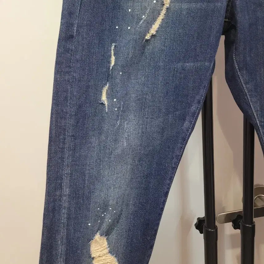 [BUNJANG] Armani Exchange J13 Slim Fit Denim Jeans / 아르마니 익스체인지 J13 데미지 데님진 슬림핏 30사이즈 새제품