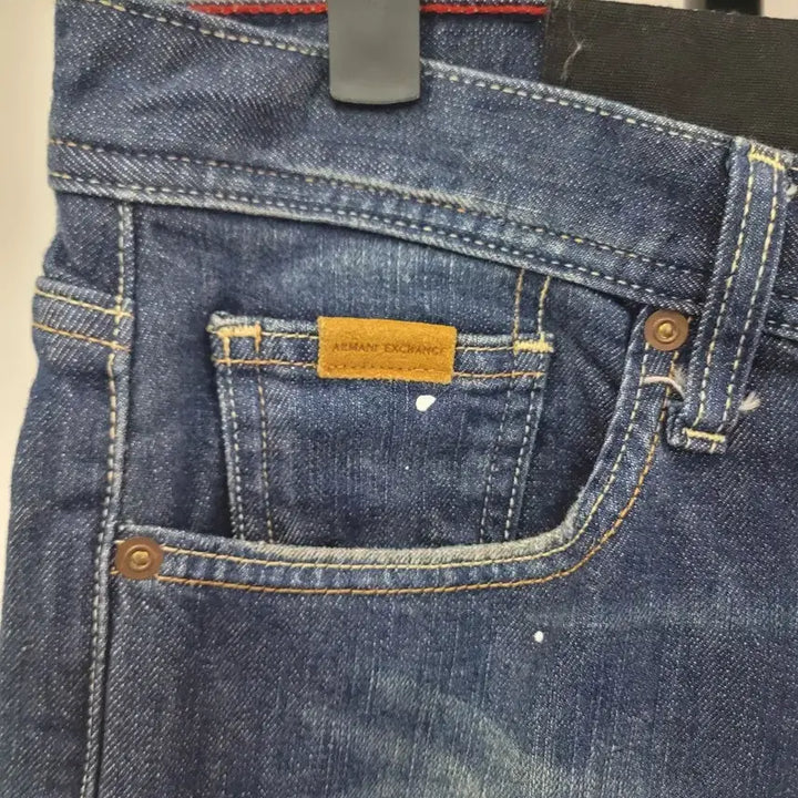 [BUNJANG] Armani Exchange J13 Slim Fit Denim Jeans / 아르마니 익스체인지 J13 데미지 데님진 슬림핏 30사이즈 새제품