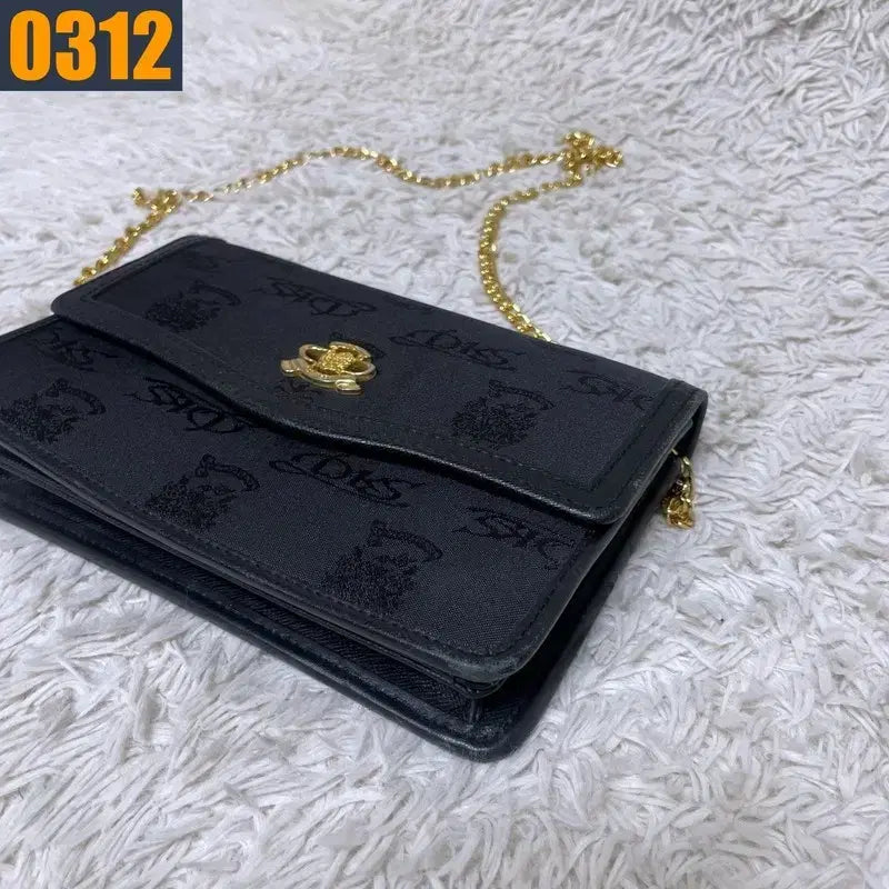 [BUNJANG] DAKS Gold Chain Crossbody Bag / DAKS 닥스 골드체인 크로스백 가방