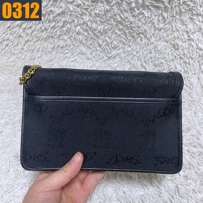 [BUNJANG] DAKS Gold Chain Crossbody Bag / DAKS 닥스 골드체인 크로스백 가방