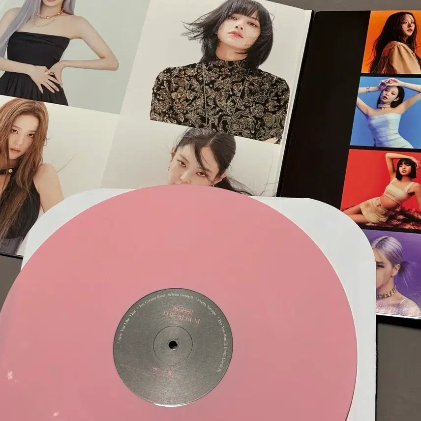[BUNJANG] Blackpink The Album Pink LP Vinyl / 블랙핑크 The Album 핑크 LP 바이닐