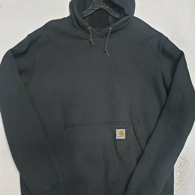 [BUNJANG] Carhartt K121 Black Hoodie M / 칼하트 K121 블랙 후드티 M