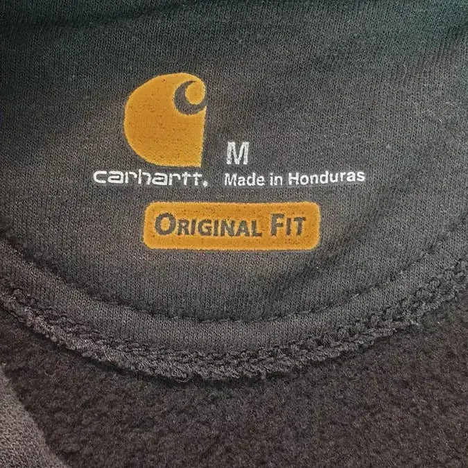 [BUNJANG] Carhartt K121 Black Hoodie M / 칼하트 K121 블랙 후드티 M
