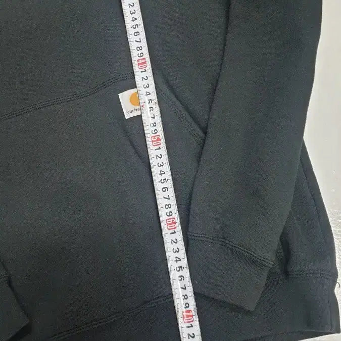 [BUNJANG] Carhartt K121 Black Hoodie M / 칼하트 K121 블랙 후드티 M
