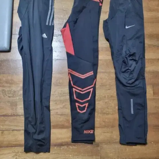 [BUNJANG] Adidas/Nike Sport Leggings Bundle Set / 아디다스/나이키 스포츠 레깅스 3종