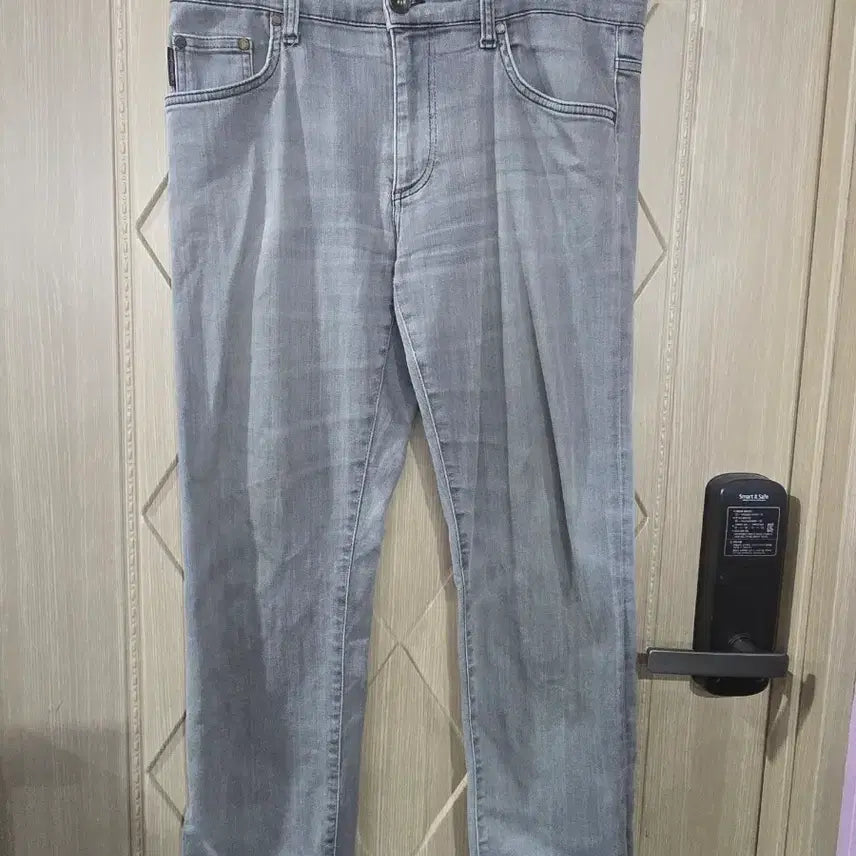 [BUNJANG] Gray Denim Jeans / 그레이 데님 청바지