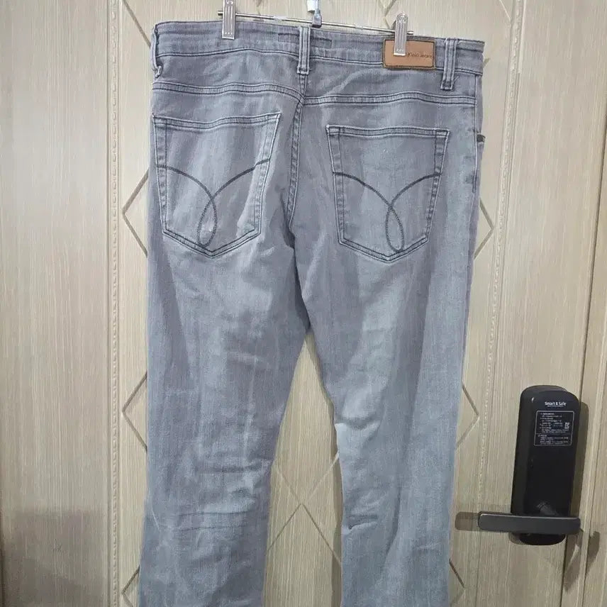 [BUNJANG] Gray Denim Jeans / 그레이 데님 청바지