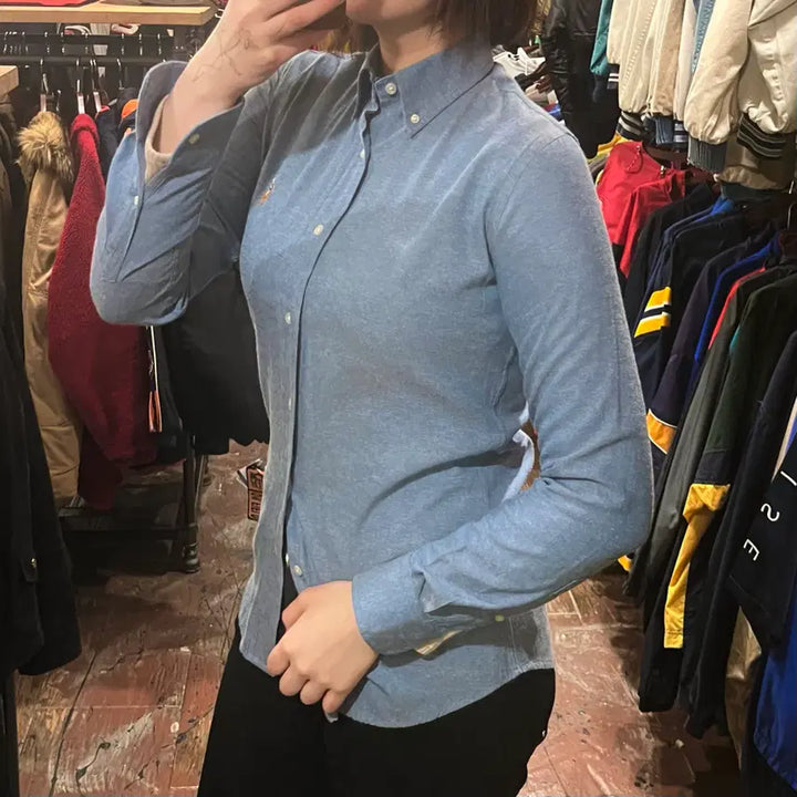 [BUNJANG] Polo Denim Shirt / [HI] 폴로 데님 셔츠
