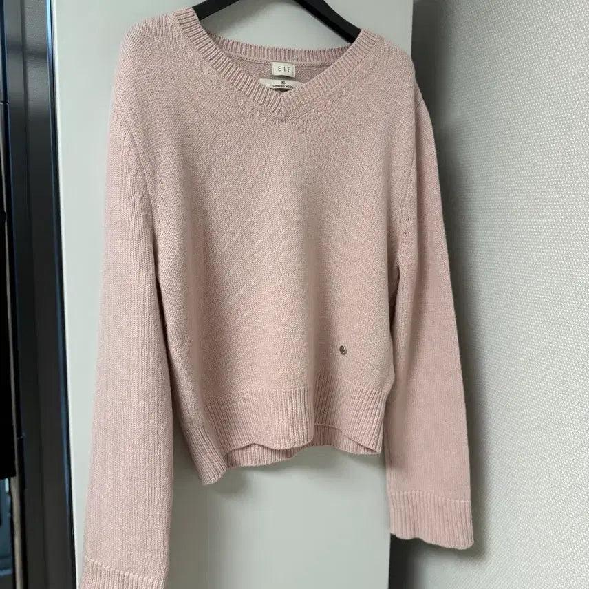 [BUNJANG] Sie Monica Knit Pink Sweater / 시에 모니카 니트 핑크
