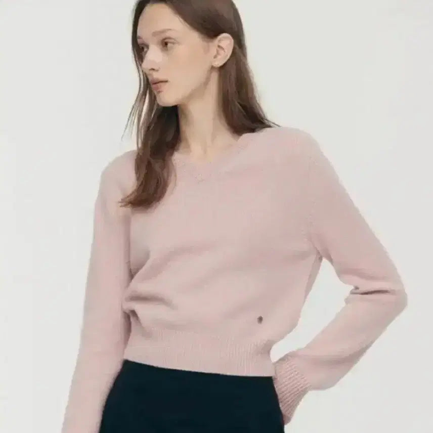 [BUNJANG] Sie Monica Knit Pink Sweater / 시에 모니카 니트 핑크