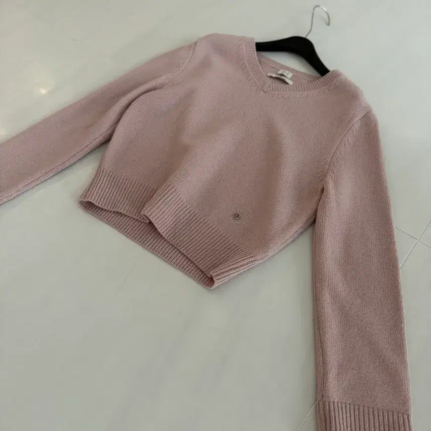[BUNJANG] Sie Monica Knit Pink Sweater / 시에 모니카 니트 핑크