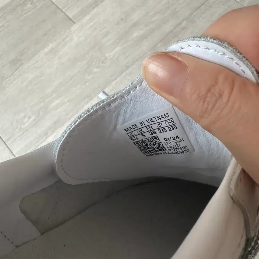 [BUNJANG] Adidas Samba OG Sneakers White/Green / 아디다스 스니커즈신발 삼바 흰/그린