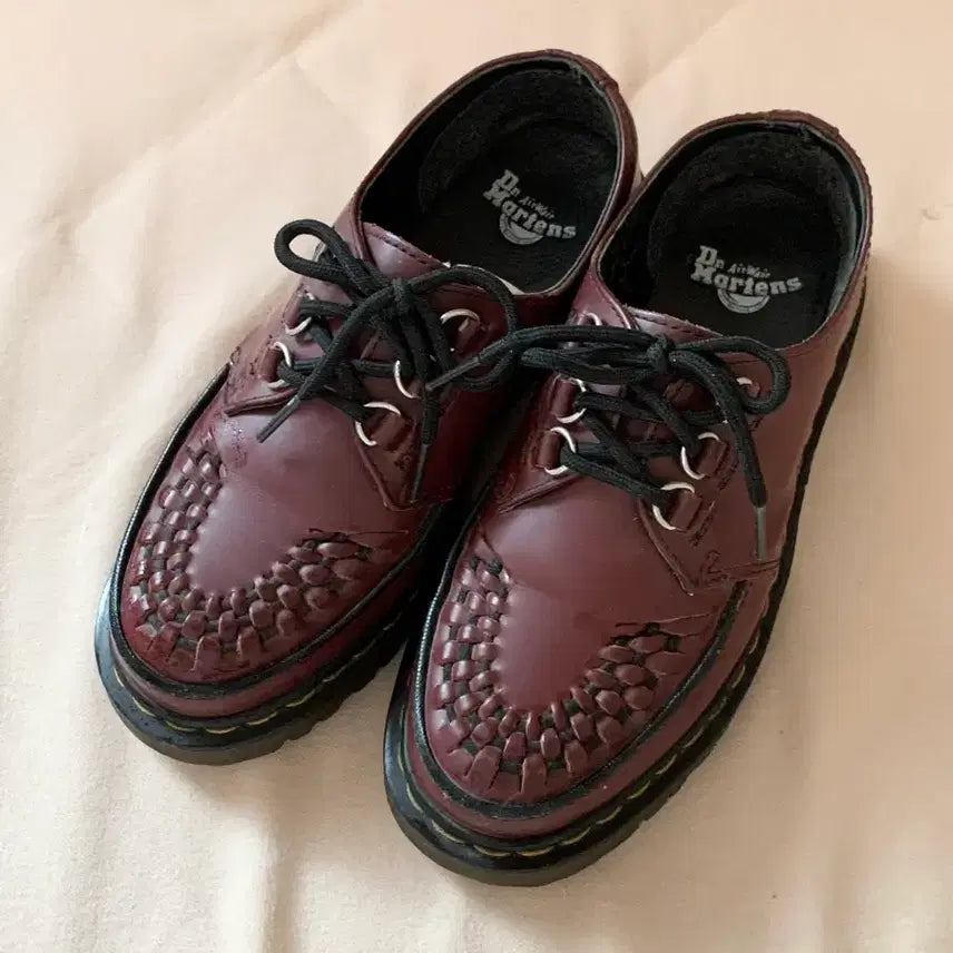 [BUNJANG] Dr. Martens Ramsey Loafer Cherry Red / 36 닥터마틴 로퍼 램지 체리레드