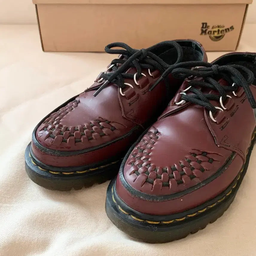 [BUNJANG] Dr. Martens Ramsey Loafer Cherry Red / 36 닥터마틴 로퍼 램지 체리레드
