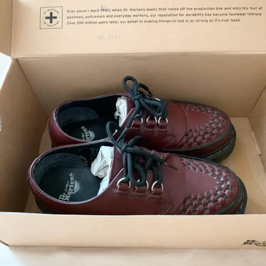 [BUNJANG] Dr. Martens Ramsey Loafer Cherry Red / 36 닥터마틴 로퍼 램지 체리레드