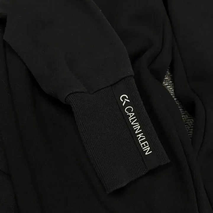 [BUNJANG] Calvin Klein Black Hooded Zip-up Training Set / 캘빈클라인 CK 블랙 후드집업 트레이닝복 셋업