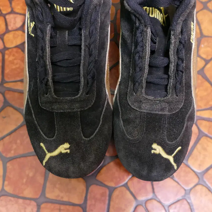 [BUNJANG] Puma Black Suede Driving Sneakers / [280mm] 1990년대 Puma푸마 블랙 스웨이드 드라이빙 스니커즈