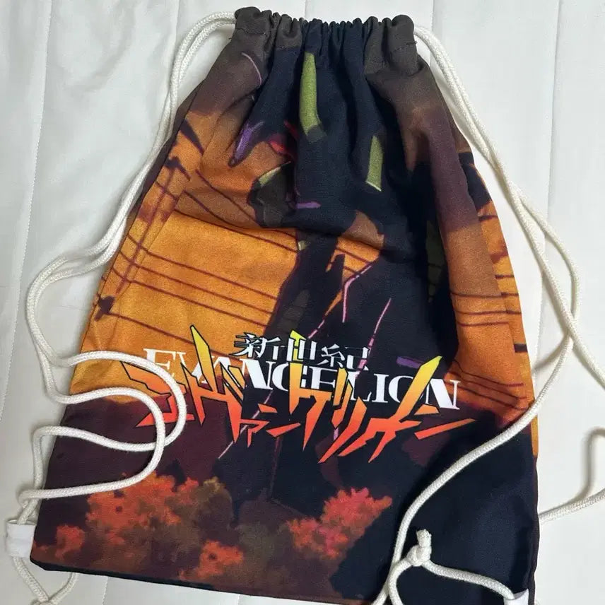 [BUNJANG] Mahagrid Evangelion Gym Sack Bag / 마하그리드 에반게리온 짐색 가방