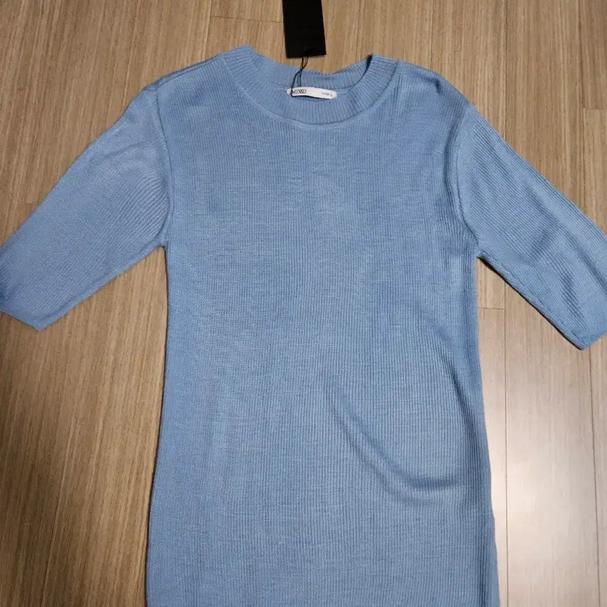 [BUNJANG] Mixxo Ribbed Short Sleeve T-shirt / 믹쏘 골지 반팔티