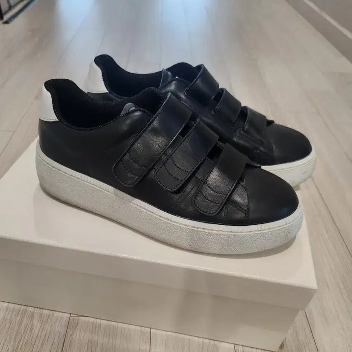 [BUNJANG] Maison Margiela Velcro Sneakers 41 (5cm Heel) / 메종마르지엘라 벨크로 스니커즈 41 (굽5cm)