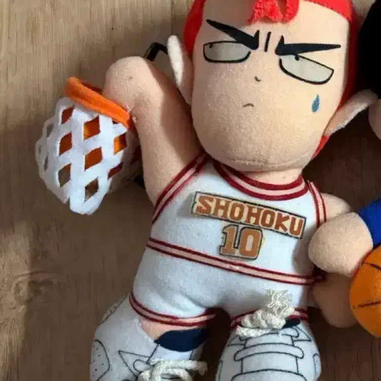 [BUNJANG] Slam Dunk Kang Baek-ho Vintage Plush Doll / 슬램덩크 강백호 고전 누이 인형