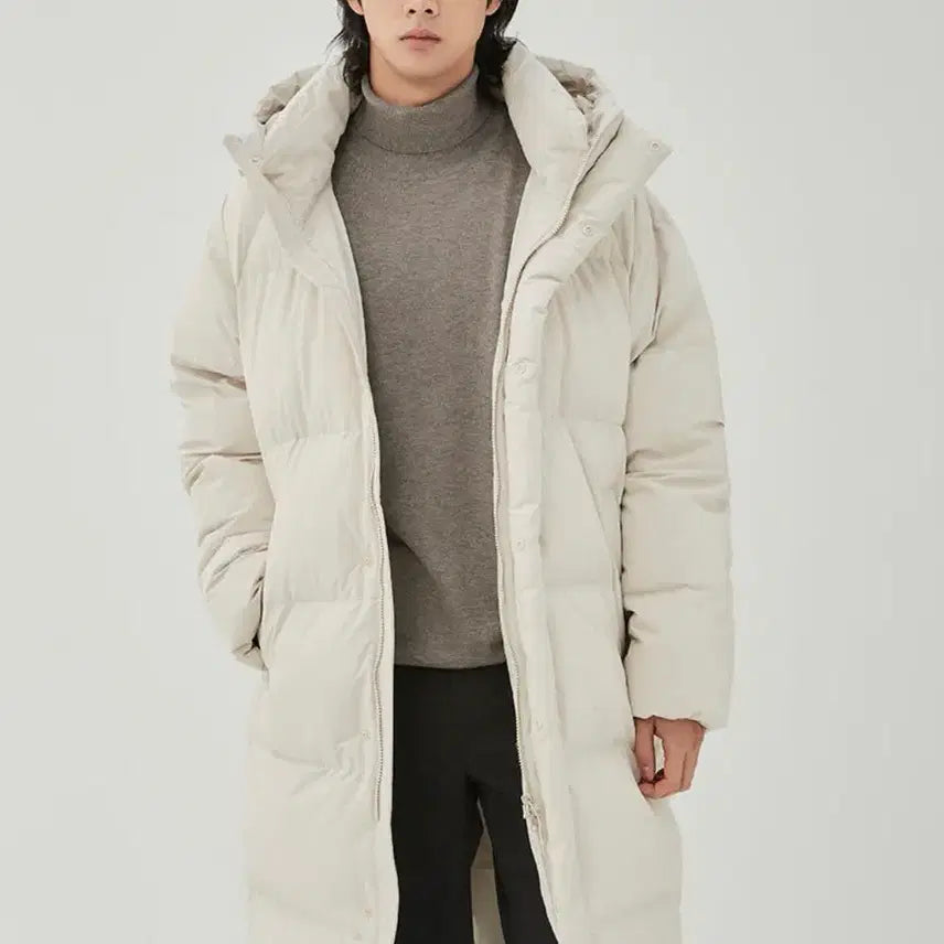 [BUNJANG] Polham Long Padded Coat - Black (Size 100) / 백화점브랜드 폴햄 정품 롱패딩 블랙 100사이즈
