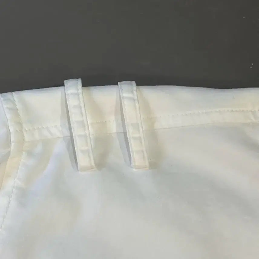 [BUNJANG] TIME White Shirt / 타임 화이트 셔츠 (이탈리아 원단 사용)