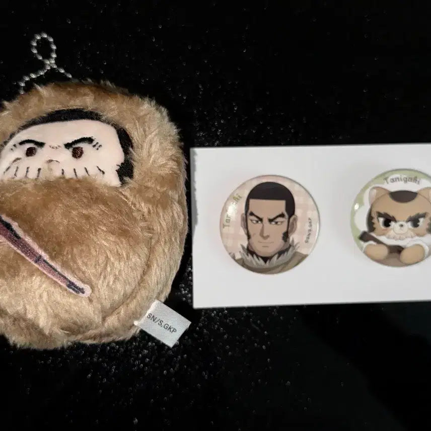 [BUNJANG] Golden Kamuy Genjirou Tanigaki Tapestry / 골든 카무이 타니가키 겐지로 타피누이 캔뱃지 양도