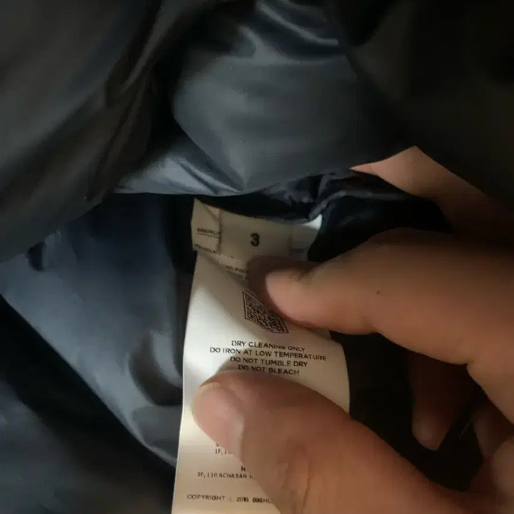 [BUNJANG] 999 Humanity Goose Down Padded Vest Navy / 999휴머니티 구스 다운 패딩 베스트 네이비