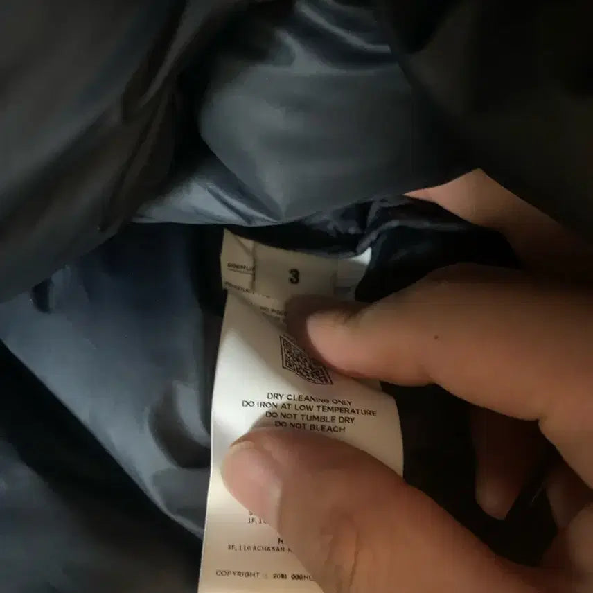 [BUNJANG] 999 Humanity Goose Down Padded Vest Navy / 999휴머니티 구스 다운 패딩 베스트 네이비