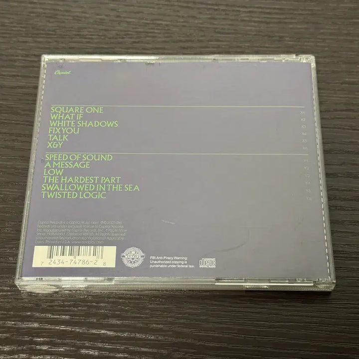 [BUNJANG] Coldplay X&amp;Y US Edition CD / Coldplay - X&amp;Y (미국반)