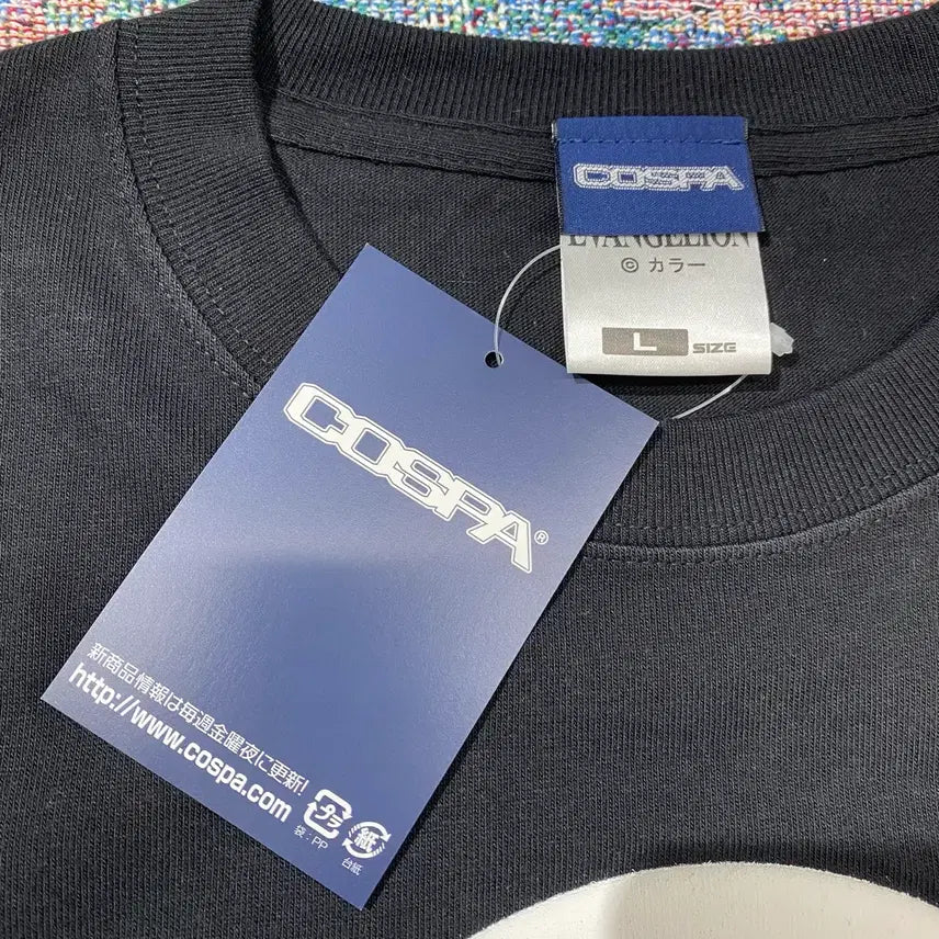 [BUNJANG] Cospa Evangelion Sachiel Official Anime T-shirt / 코스파 에반게리온 사키엘 사도 오피셜 애니메이션 티셔츠 애니티