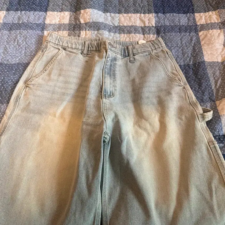 [BUNJANG] Hangten Light Wash Denim Shorts / 행텐 연청 데님 반바지 5부