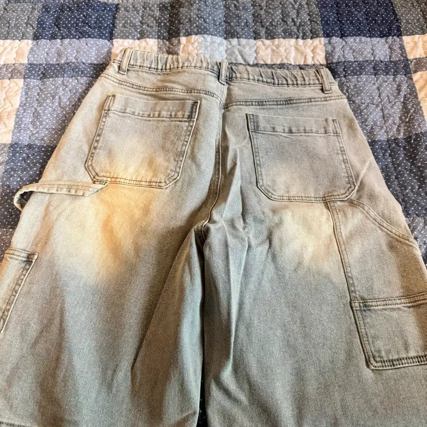 [BUNJANG] Hangten Light Wash Denim Shorts / 행텐 연청 데님 반바지 5부