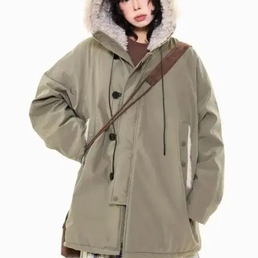 [BUNJANG] Asaki Frezaki Green M Field Jacket / 아사키 프레자키 야상 그린 M