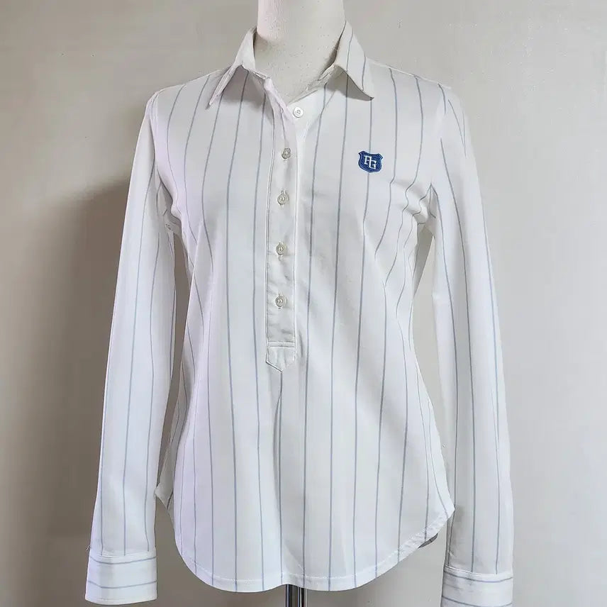 [BUNJANG] PEARLYGATES Striped Shirt / PEARLYGATES  스트라이프 셔츠 0