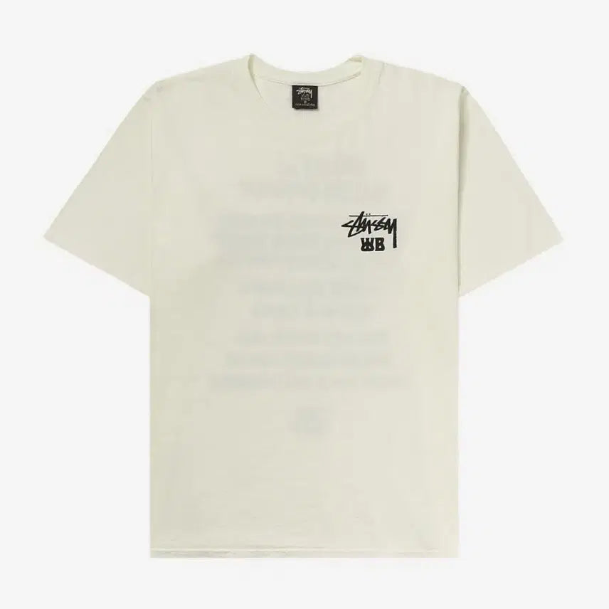 [BUNJANG] Stussy Wales Bonner Ivory T-shirt / [새상품]스투시 x 웨일즈보너 티셔츠 반팔 아이보리 Msize