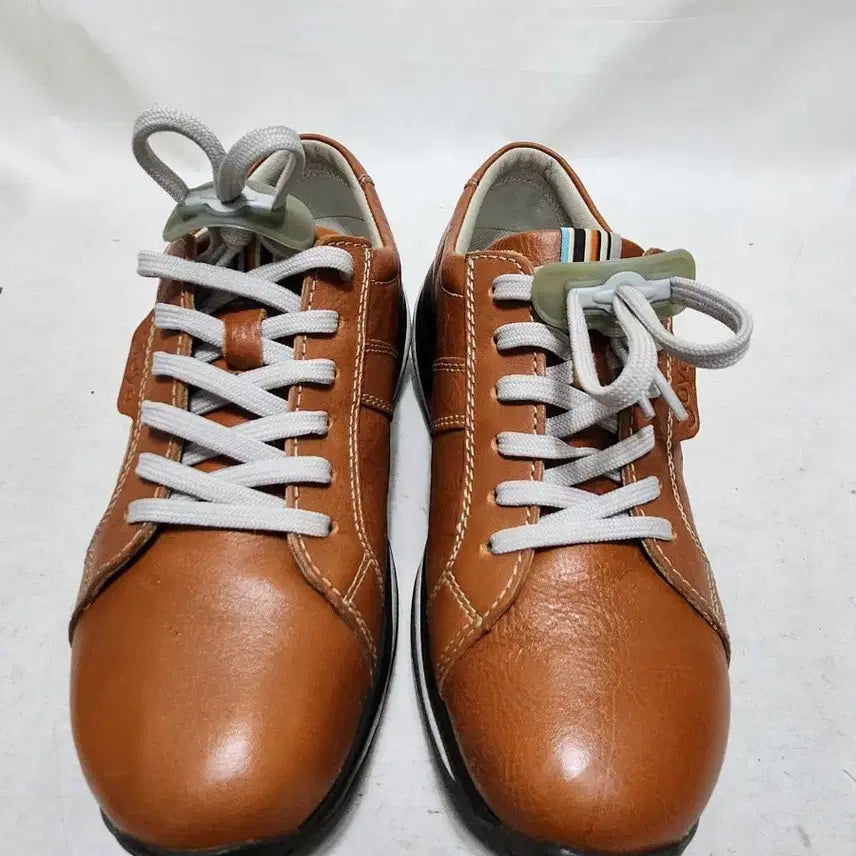 [BUNJANG] Joya Leather Walking Shoes Brown 240 / Joya 가죽 워킹화 브라운 240