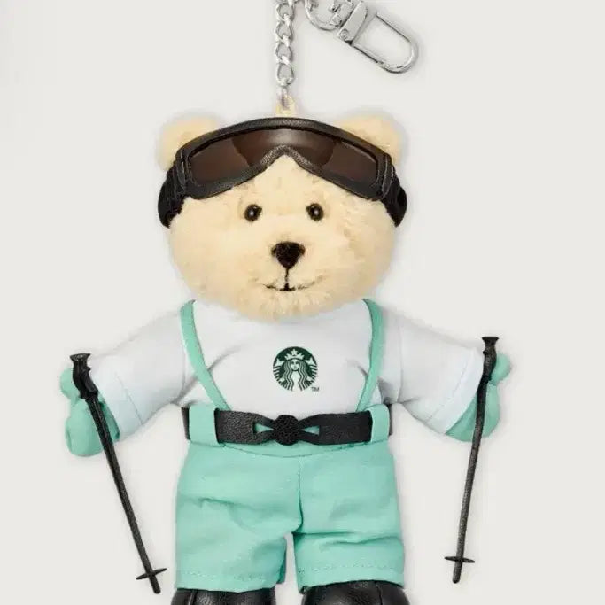 [BUNJANG] Starbucks Ski Bearista Keyring / 스타벅스 스키 베어리스타 키링