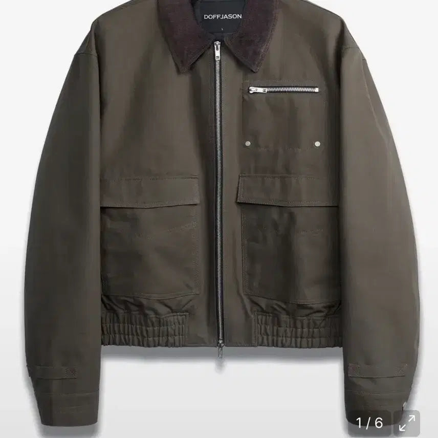 [BUNJANG] Dopejason Logan Vintage Jacket Khaki / (L) 도프제이슨 로건 빈티지 자켓 카키