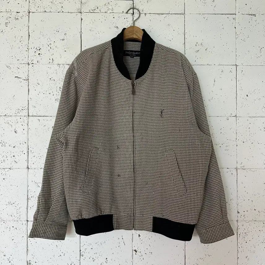 [BUNJANG] YSL Yves Saint Laurent Blouson Jacket / 105 YSL 입생로랑 블루종 자켓