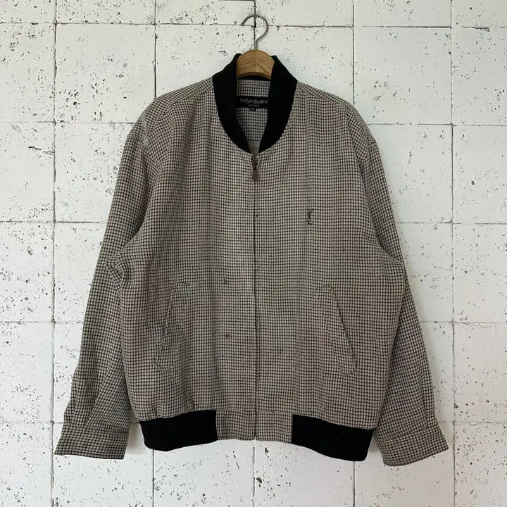 [BUNJANG] YSL Yves Saint Laurent Blouson Jacket / 105 YSL 입생로랑 블루종 자켓