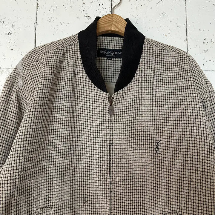 [BUNJANG] YSL Yves Saint Laurent Blouson Jacket / 105 YSL 입생로랑 블루종 자켓